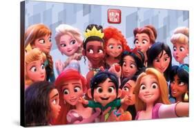 Disney Wreck It Ralph: Ralph Breaks The Internet - Princess-Trends International-Stretched Canvas
