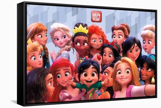 Disney Wreck It Ralph: Ralph Breaks The Internet - Princess-Trends International-Framed Stretched Canvas