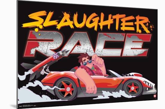 Disney Wreck It Ralph: Ralph Breaks The Internet - Slaughter-Trends International-Mounted Poster