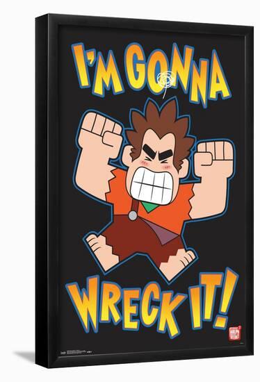 Disney Wreck It Ralph: Ralph Breaks The Internet - Wreck It-Trends International-Framed Poster