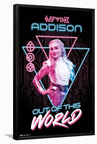 Disney Zombies 3 - Addison Out Of This World-Trends International-Framed Poster