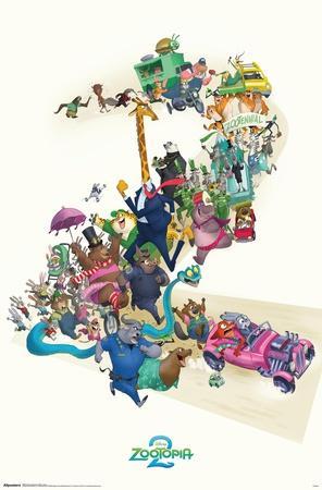 Disney Zootopia 2 (2025) - Group Print | AllPosters.com