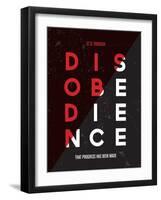 Disobedience-Kindred Sol Collective-Framed Art Print