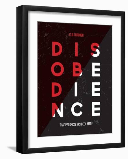 Disobedience-Kindred Sol Collective-Framed Art Print