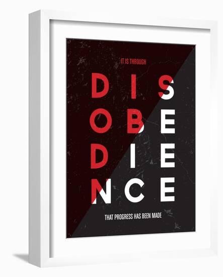 Disobedience-Kindred Sol Collective-Framed Art Print