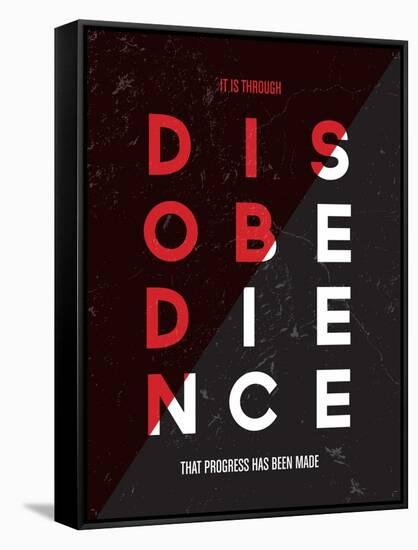 Disobedience-Kindred Sol Collective-Framed Stretched Canvas