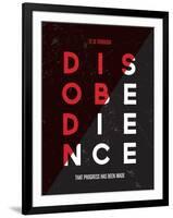 Disobedience-Kindred Sol Collective-Framed Art Print