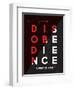 Disobedience-Kindred Sol Collective-Framed Art Print