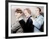 Disorder in the Court, Moe Howard, Larry Fine, Curly Howard, (aka The Three Stooges)-null-Framed Photo