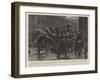 Disorderly Emigrants at Liverpool, a Consignment of Spanish Donkeys-null-Framed Giclee Print