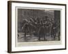 Disorderly Emigrants at Liverpool, a Consignment of Spanish Donkeys-null-Framed Giclee Print