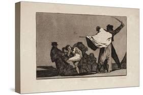 Disparate Conocido. ¡Qué Guerrero!, 1815-1819-Francisco de Goya-Stretched Canvas