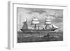 Dispatch Vessel HMS Iris, C1880-null-Framed Giclee Print