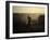 Displaced Man Holds His Baby Next to His Tent in Jalozai Refugee Camp Near Peshawar, Pakistan-null-Framed Photographic Print