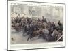 Display by the 18th Hussars at the International Horse Show at Olympia, London, 1914-Addison Thomas Millar-Mounted Giclee Print