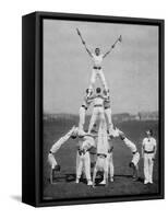 Display by the Staff of the Aldershot Gymnasium, Hampshire, 1895-Gregory & Co-Framed Stretched Canvas