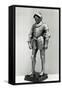 Display of a Knights Armor-null-Framed Stretched Canvas