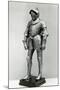 Display of a Knights Armor-null-Mounted Photographic Print