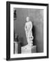 Display of Aesculapius Statue-null-Framed Photographic Print