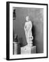 Display of Aesculapius Statue-null-Framed Photographic Print