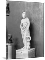 Display of Aesculapius Statue-null-Mounted Photographic Print