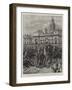 Display of Fire Engines before the Prince and Princess of Wales on the Horse Guards Parade-null-Framed Giclee Print