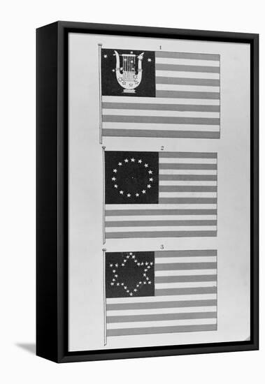 Display of Flags-null-Framed Stretched Canvas