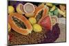 Display of Fruit, Nuts, and Grains at Rancho La Puerta, Tecate, Mexico-Jaynes Gallery-Mounted Photographic Print