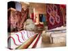 Display of Local Cloths and Carpets, Mides Oasis, Tunisia, North Africa, Africa-Dallas & John Heaton-Stretched Canvas