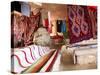 Display of Local Cloths and Carpets, Mides Oasis, Tunisia, North Africa, Africa-Dallas & John Heaton-Stretched Canvas