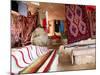 Display of Local Cloths and Carpets, Mides Oasis, Tunisia, North Africa, Africa-Dallas & John Heaton-Mounted Photographic Print