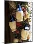 Display of Local Wine for Sale, Siena, Tuscany, Italy-Ruth Tomlinson-Mounted Premium Photographic Print