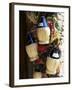 Display of Local Wine for Sale, Siena, Tuscany, Italy-Ruth Tomlinson-Framed Photographic Print