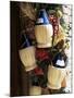 Display of Local Wine for Sale, Siena, Tuscany, Italy-Ruth Tomlinson-Mounted Photographic Print