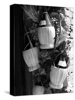 Display of Local Wine for Sale, Siena, Tuscany, Italy-Ruth Tomlinson-Stretched Canvas