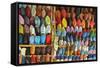 Display of Merchandise, Essaouira, Morocco, North Africa, Africa-Jochen Schlenker-Framed Stretched Canvas