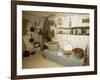 Display of Old Opal Miners Home, Coober Pedy, Outback, Australia-David Wall-Framed Photographic Print