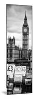 Display of Poscards of London with Big Ben in the background - London - England - Door Poster-Philippe Hugonnard-Mounted Photographic Print