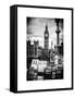 Display of Poscards of London with Big Ben in the background - London - England - United Kingdom-Philippe Hugonnard-Framed Stretched Canvas