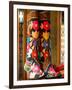 Display of Shoes for Sale at Vendors Booth, Spice Market, Istanbul, Turkey-Darrell Gulin-Framed Photographic Print