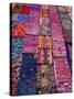 Display of Textiles, Antigua Guatemala, Guatemala-Alfredo Maiquez-Stretched Canvas