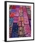 Display of Textiles, Antigua Guatemala, Guatemala-Alfredo Maiquez-Framed Premium Photographic Print