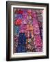 Display of Textiles, Antigua Guatemala, Guatemala-Alfredo Maiquez-Framed Photographic Print