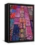 Display of Textiles, Antigua Guatemala, Guatemala-Alfredo Maiquez-Framed Stretched Canvas