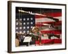 Display of Us Military Weapons, National World War Two Museum, New Orleans, Louisiana, USA-Walter Bibikow-Framed Photographic Print