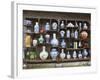 Display of Vases at the Qing and Ming Ancient Pottery Factory, Jingdezhen City, Jiangxi Province-Christian Kober-Framed Photographic Print