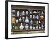 Display of Vases at the Qing and Ming Ancient Pottery Factory, Jingdezhen City, Jiangxi Province-Christian Kober-Framed Photographic Print