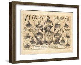 Displays Compartment A. Hoen : Wfcody, Buffalo Bill-null-Framed Giclee Print