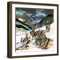 Dispossessed Red Indians-Ron Embleton-Framed Giclee Print