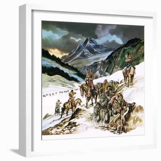 Dispossessed Red Indians-Ron Embleton-Framed Giclee Print